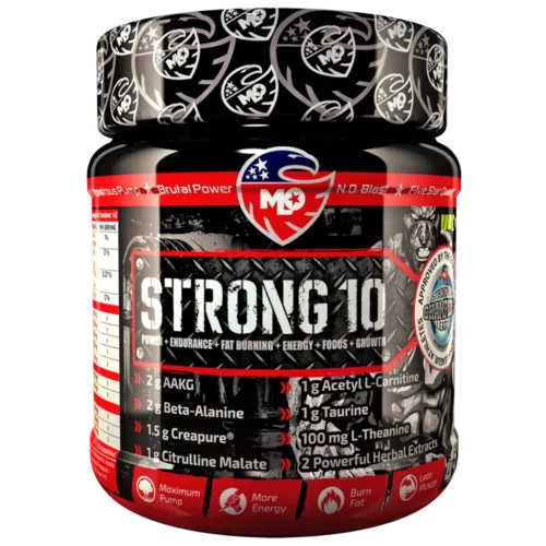 Energia / Proces starnutiaSTRONG 10 - PRE WORKOUT Energia / Proces starnutiaSTRONG 10 - PRE WORKOUT
