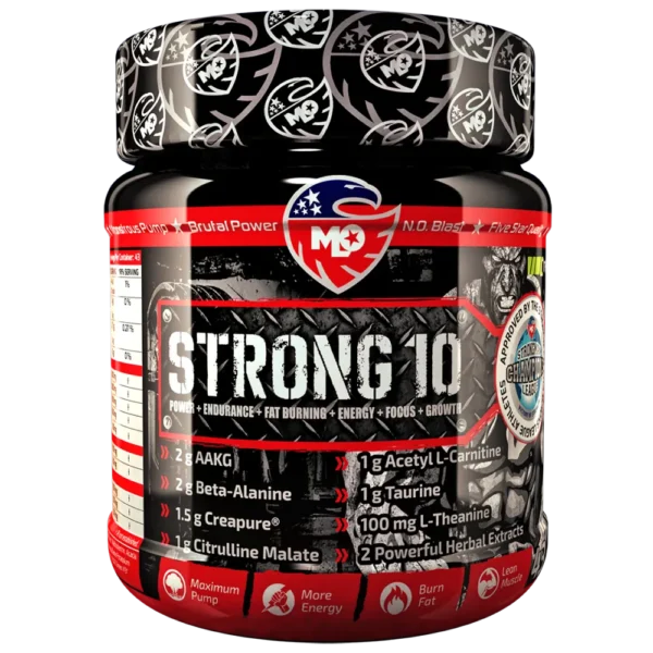 Energia / Proces starnutiaSTRONG 10 - PRE WORKOUT Energia / Proces starnutiaSTRONG 10 - PRE WORKOUT